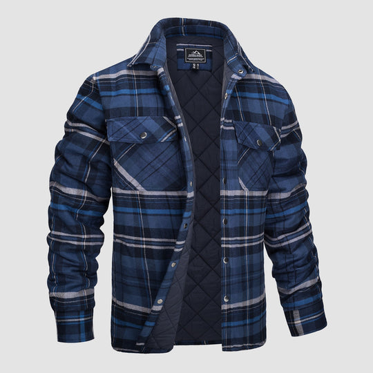 SHELDON | CHECKED BOMBER JACKET