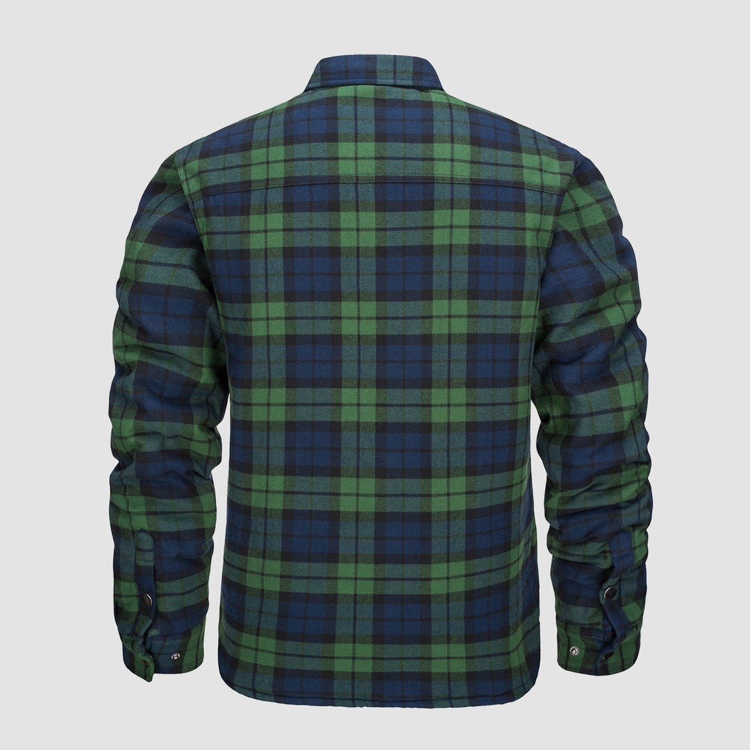 SHELDON | CHECKED BOMBER JACKET