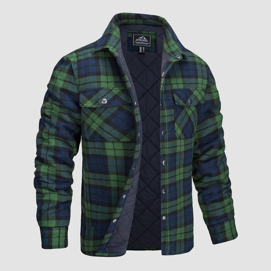 SHELDON | CHECKED BOMBER JACKET