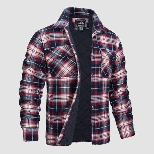 SHELDON | CHECKED BOMBER JACKET