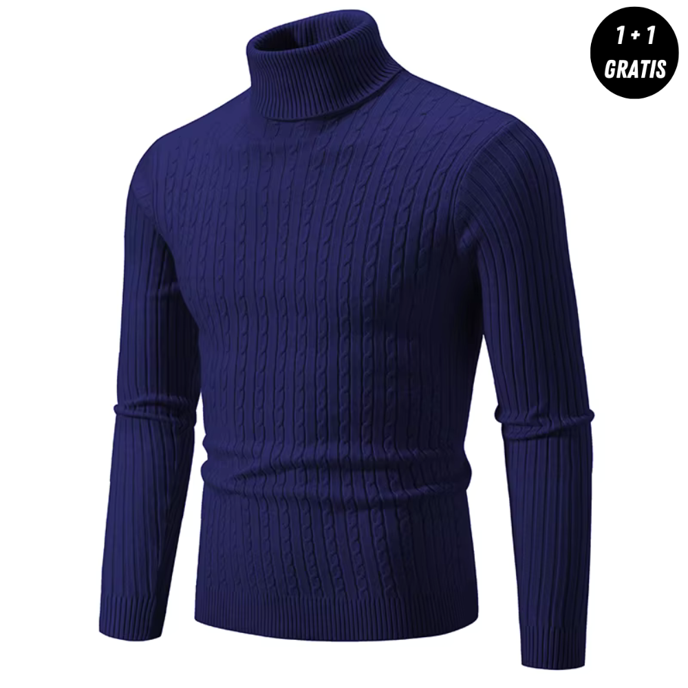 LORETT | Warm Knit Sweater with Turtleneck (Buy 1, Get 1 FREE)