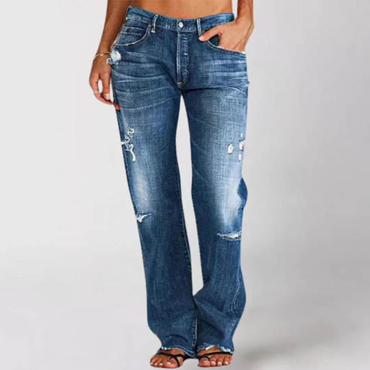 LEILANI | WIDE-LEG DENIM JEANS