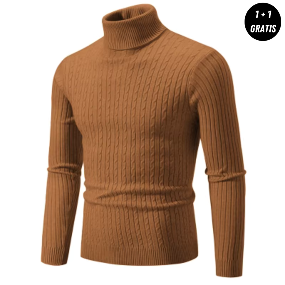 LORETT | Warm Knit Sweater with Turtleneck (Buy 1, Get 1 FREE)