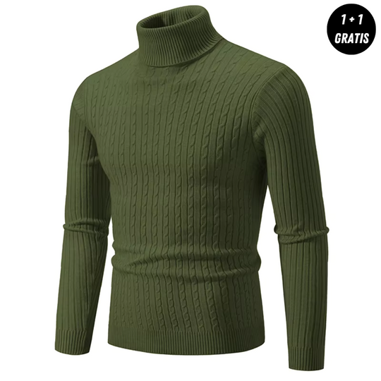 LORETT | Warm Knit Sweater with Turtleneck (Buy 1, Get 1 FREE)