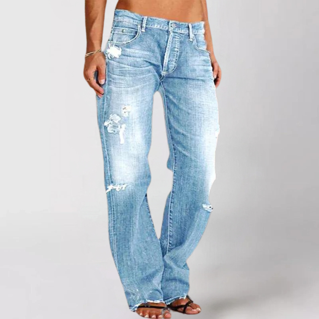 LEILANI | WIDE-LEG DENIM JEANS