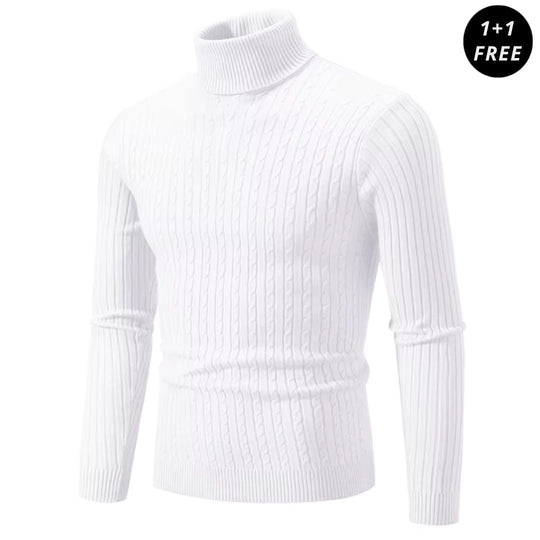 CHRIS | WARM TURTLENECK KNIT SWEATER (1+1 FREE)