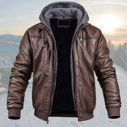 MORGAN | LUXE LEATHER WINTER JACKET