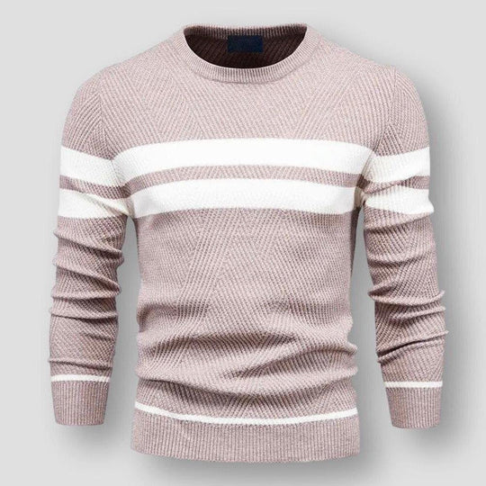 ALIX | STRIPED KNITTED SWEATER