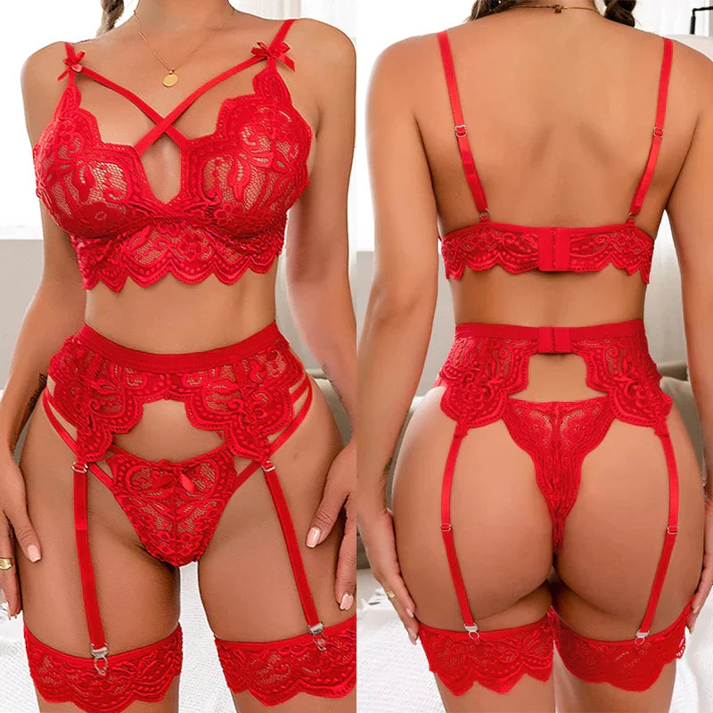 Yara™ 1+1 GRATIS | 3-Delige Franse Lingerieset