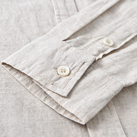 NEIL | BUTTON DOWN LINEN SHIRT