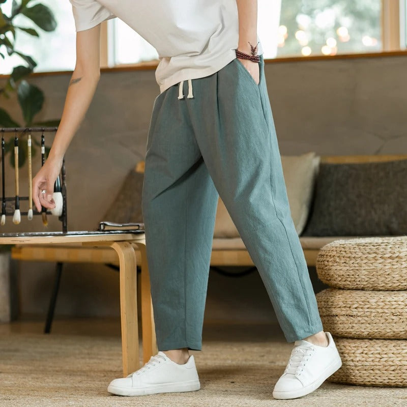 ADAM | LINEN TROUSERS